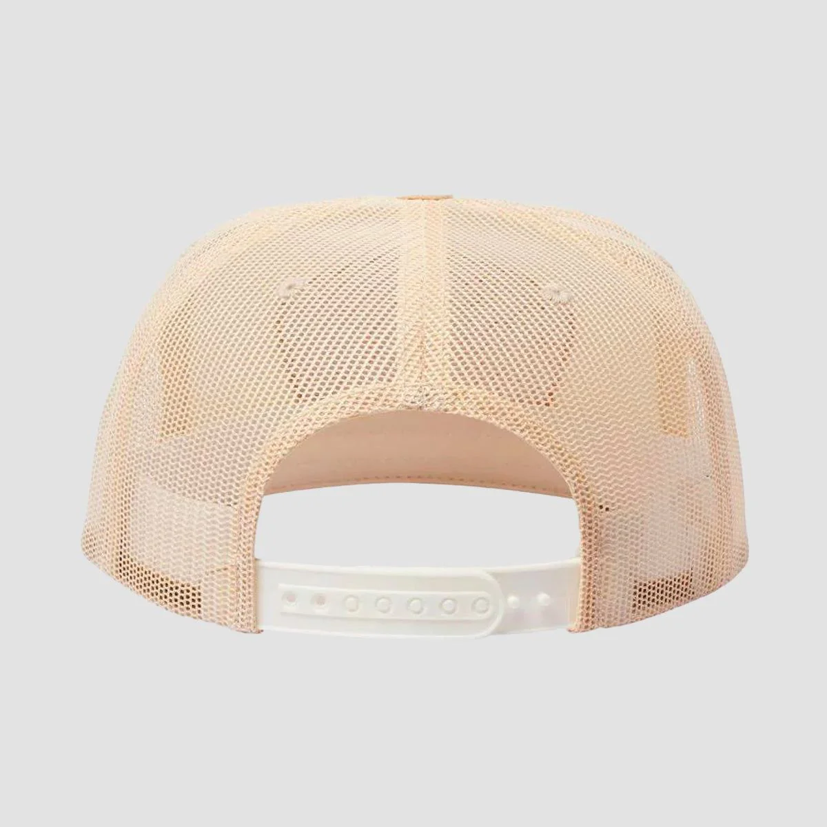 Brixton Peace Shield MP Trucker Cap Off White/Off White - Image 2