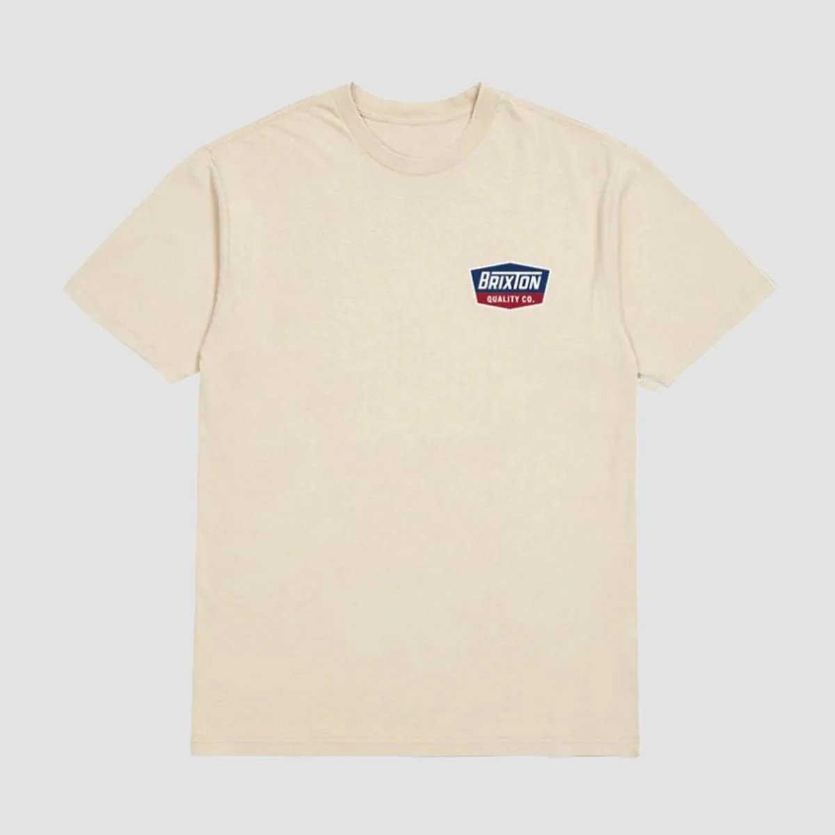 Brixton Regal T-Shirt Cream/Navy - Image 2