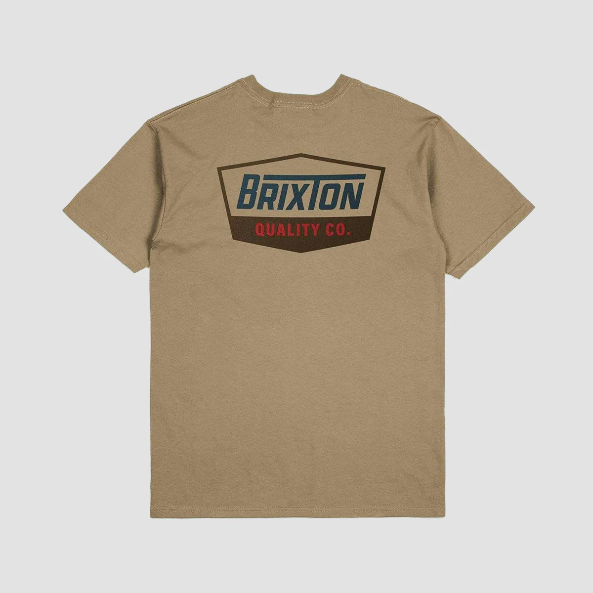 Brixton Regal T-Shirt Tiger's Eye/Navy/Brown