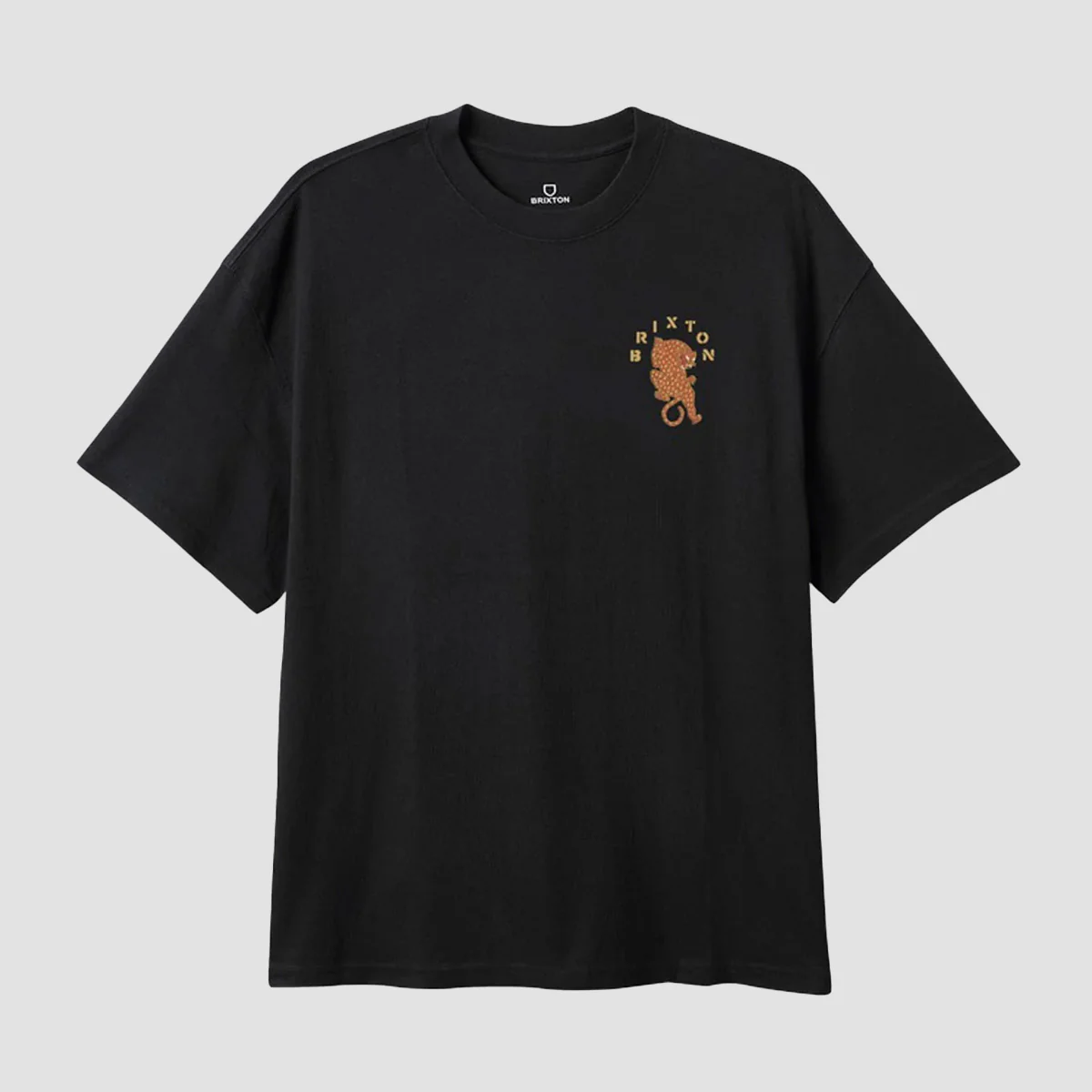 Brixton Seeks T-Shirt Black - Image 2