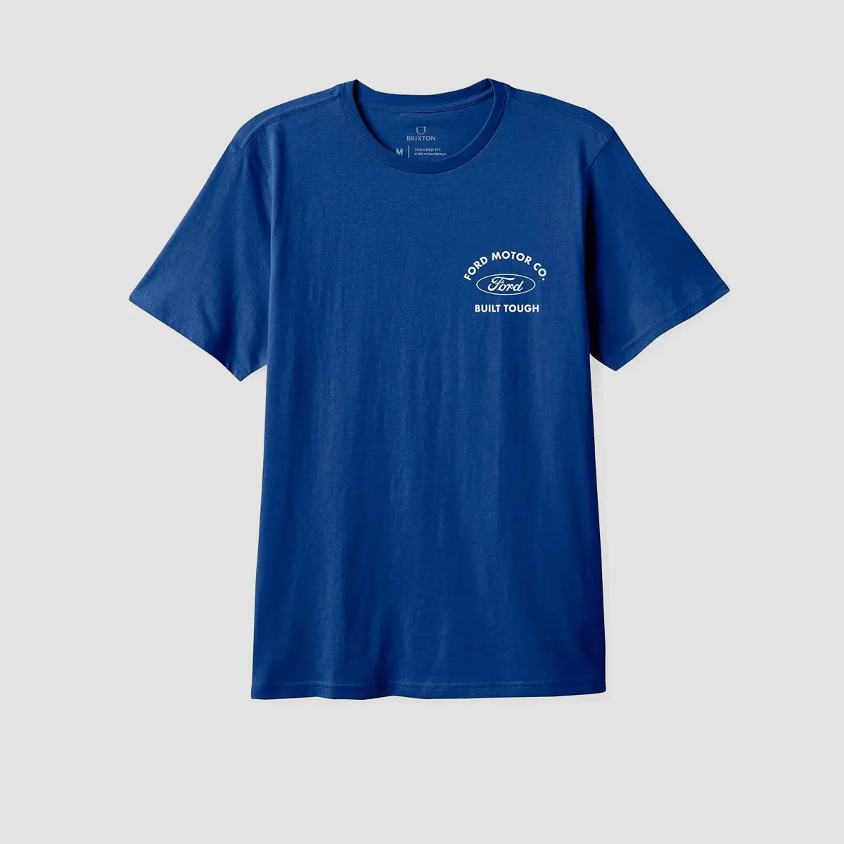 Brixton X Ford Built Tough T-Shirt Ford Blue - Image 2