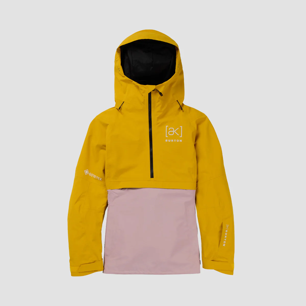Burton [ak] Kimmy GORE-TEX 2L Pullover Snow Jacket Goldenrod/Shadow Pink - Womens