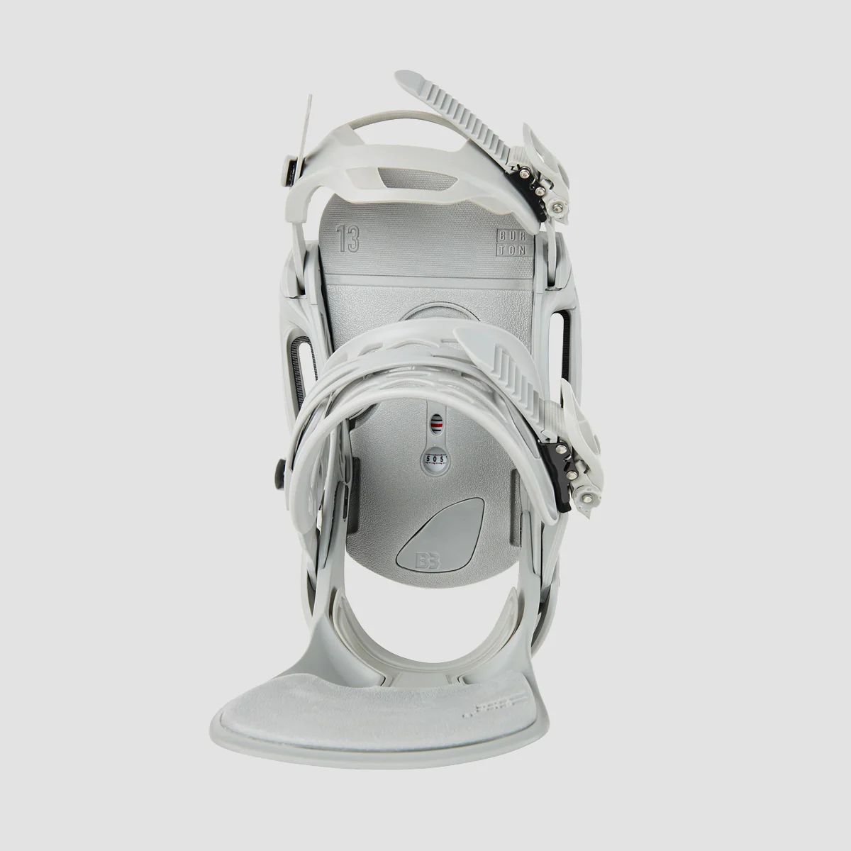 Burton Cartel X EST Snowboard Bindings Grey/Logo - Image 3