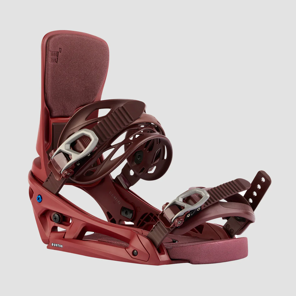 Burton Cartel X EST Snowboard Bindings Sun Dried Tomato - Image 2