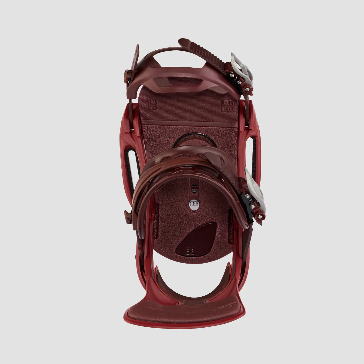 Burton Cartel X EST Snowboard Bindings Sun Dried Tomato - Image 4