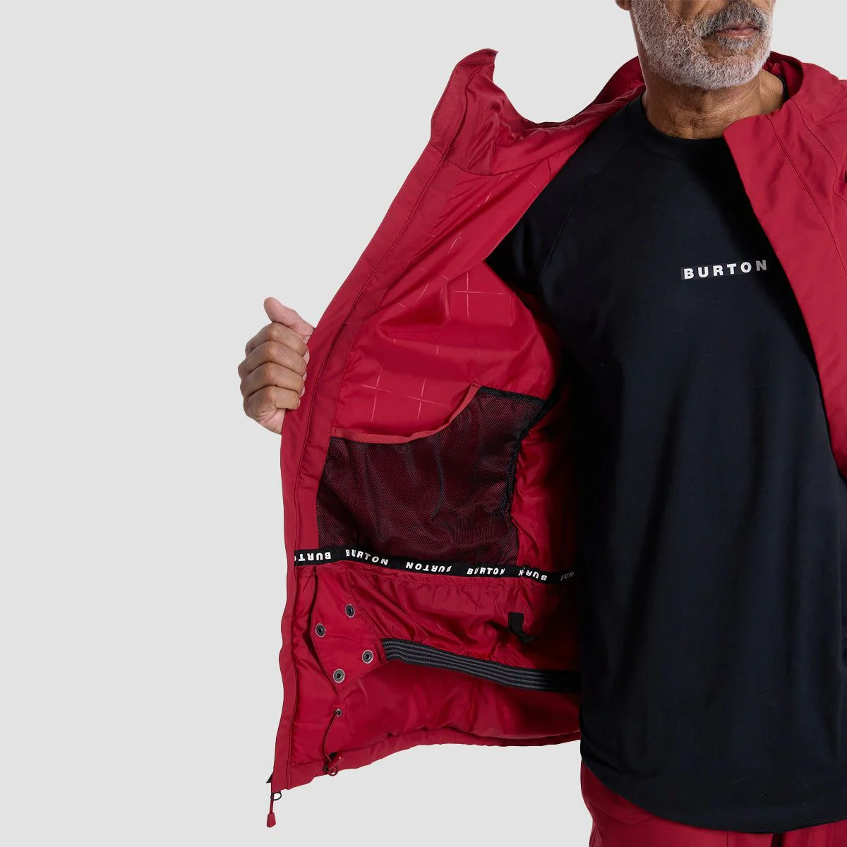 Burton Covert 2.0 2L Snow Jacket Deep Red - Image 2