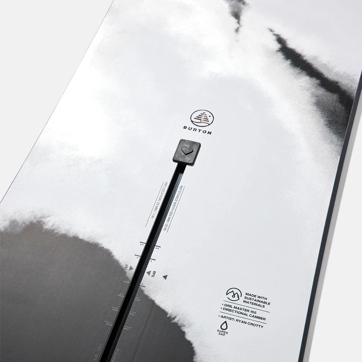 Burton Family Tree Gril Master Snowboard Wide 155cm - Image 3