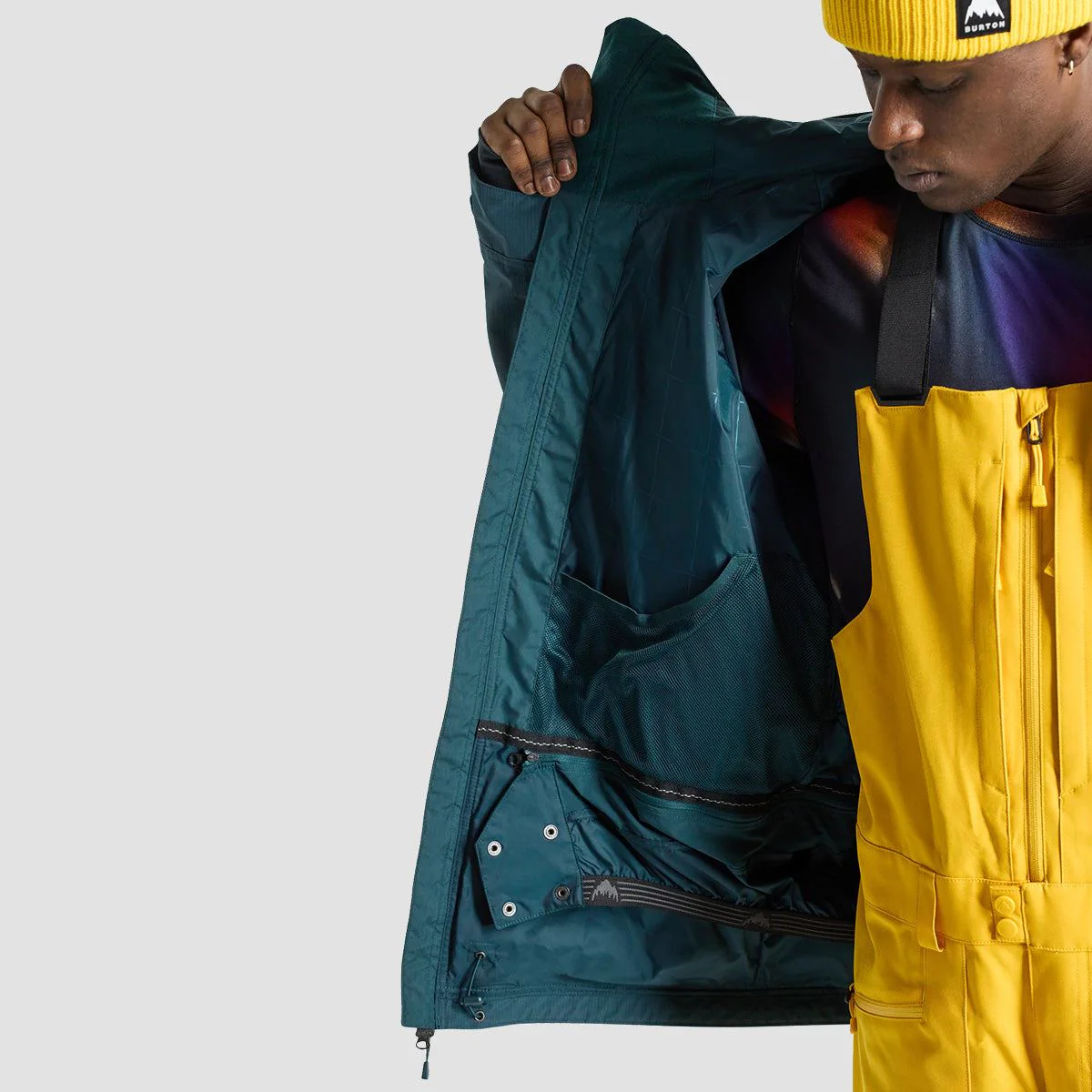 Burton Frostner 2L Snow Jacket Deep Emerald - Image 3