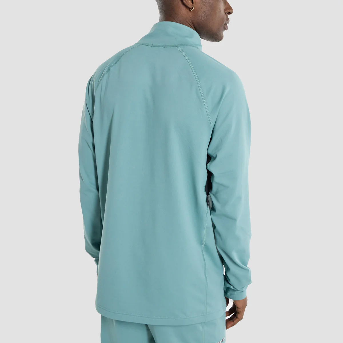 Burton Heavyweight X 1/4 Zip Longsleeve Base Layer T-Shirt Rock Lichen - Image 2