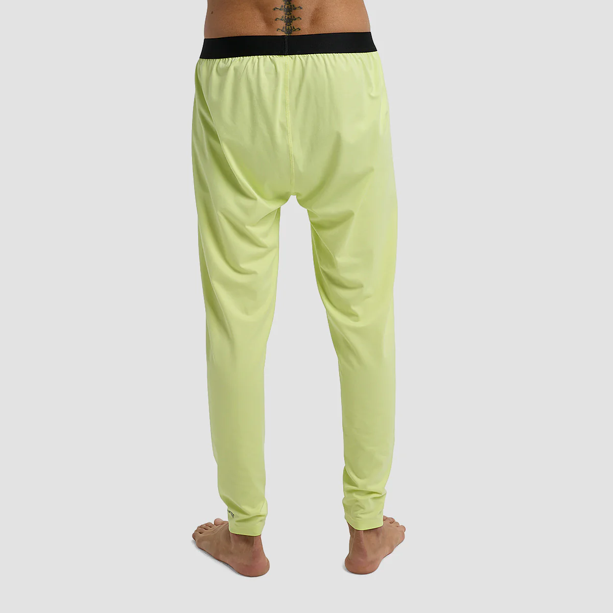 Burton Midweight Base Layer Pants Glow Yellow Green - Image 2