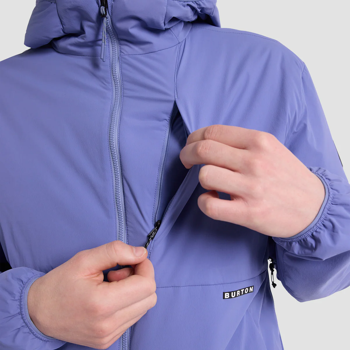 Burton Multipath Hooded Insulated Jacket Slate Blue - Image 4