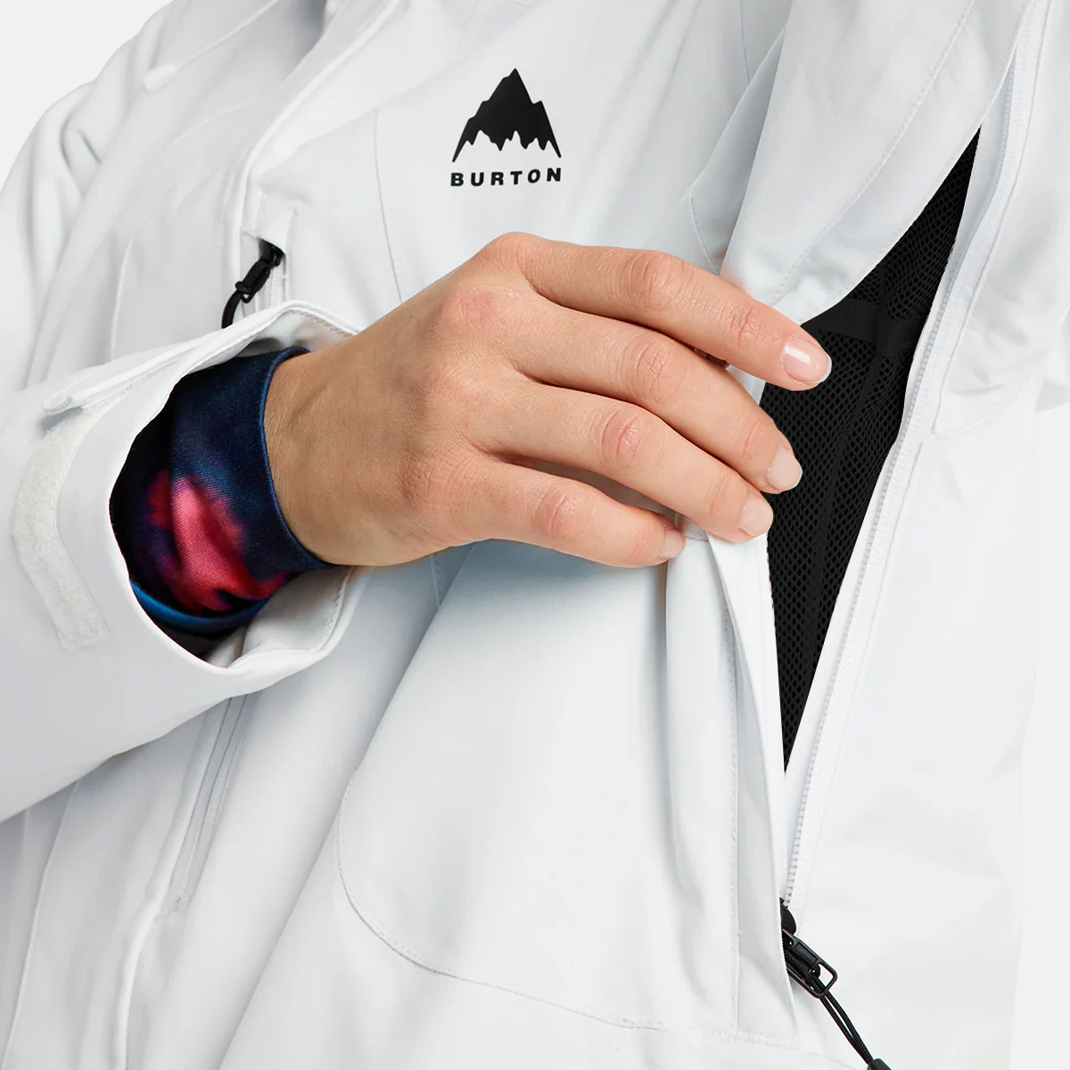 Burton Reserve 2L Insulated Stretch Slim Snow Jacket Stout White - Womens - Image 4
