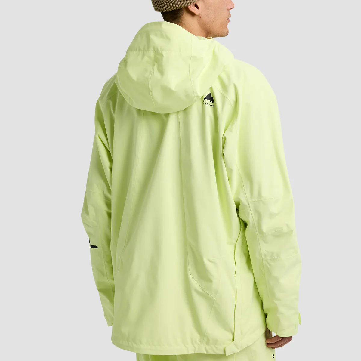 Burton Reserve 2L Relaxed Anorak Snow Jacket Glow Yellow Green - Image 2