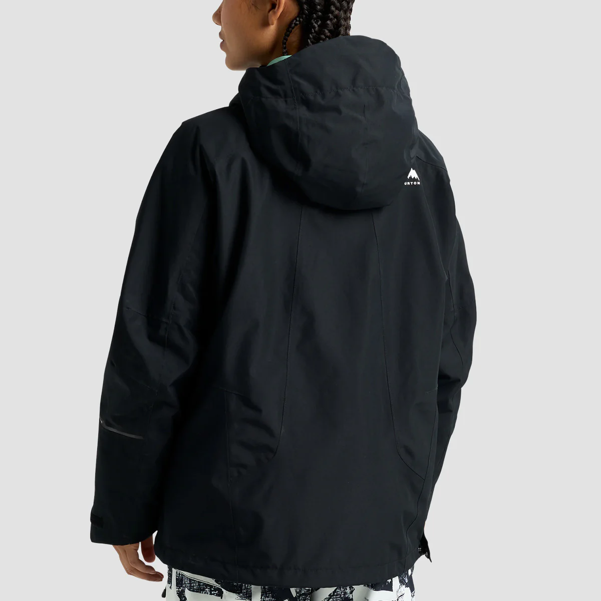 Burton Reserve 2L Relaxed Anorak Snow Jacket True Black - Womens - Image 2
