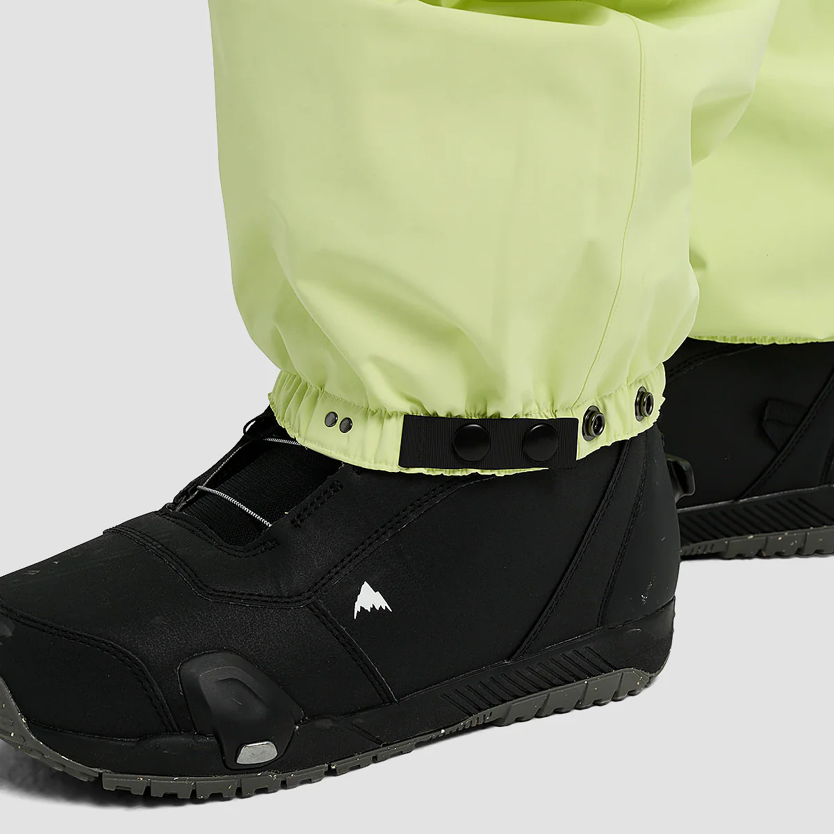 Burton Reserve 2L Relaxed Snow Bib Pants Glow Yellow Green - Image 5