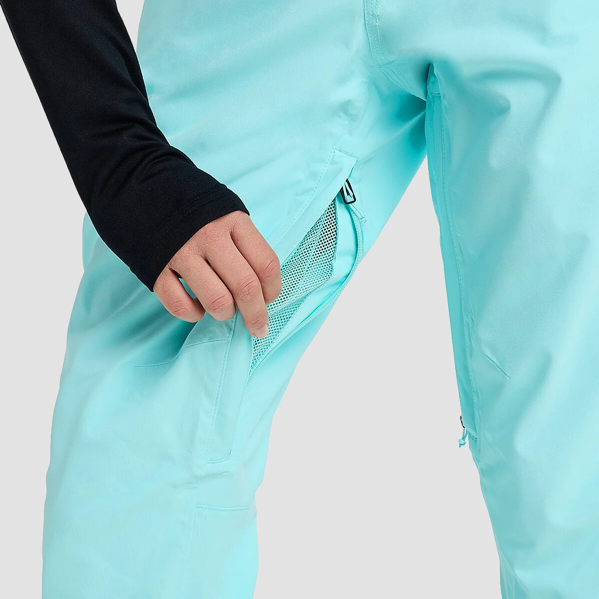 Burton Reserve 2L Stretch Slim Snow Pants Light Teal - Womens - Image 2