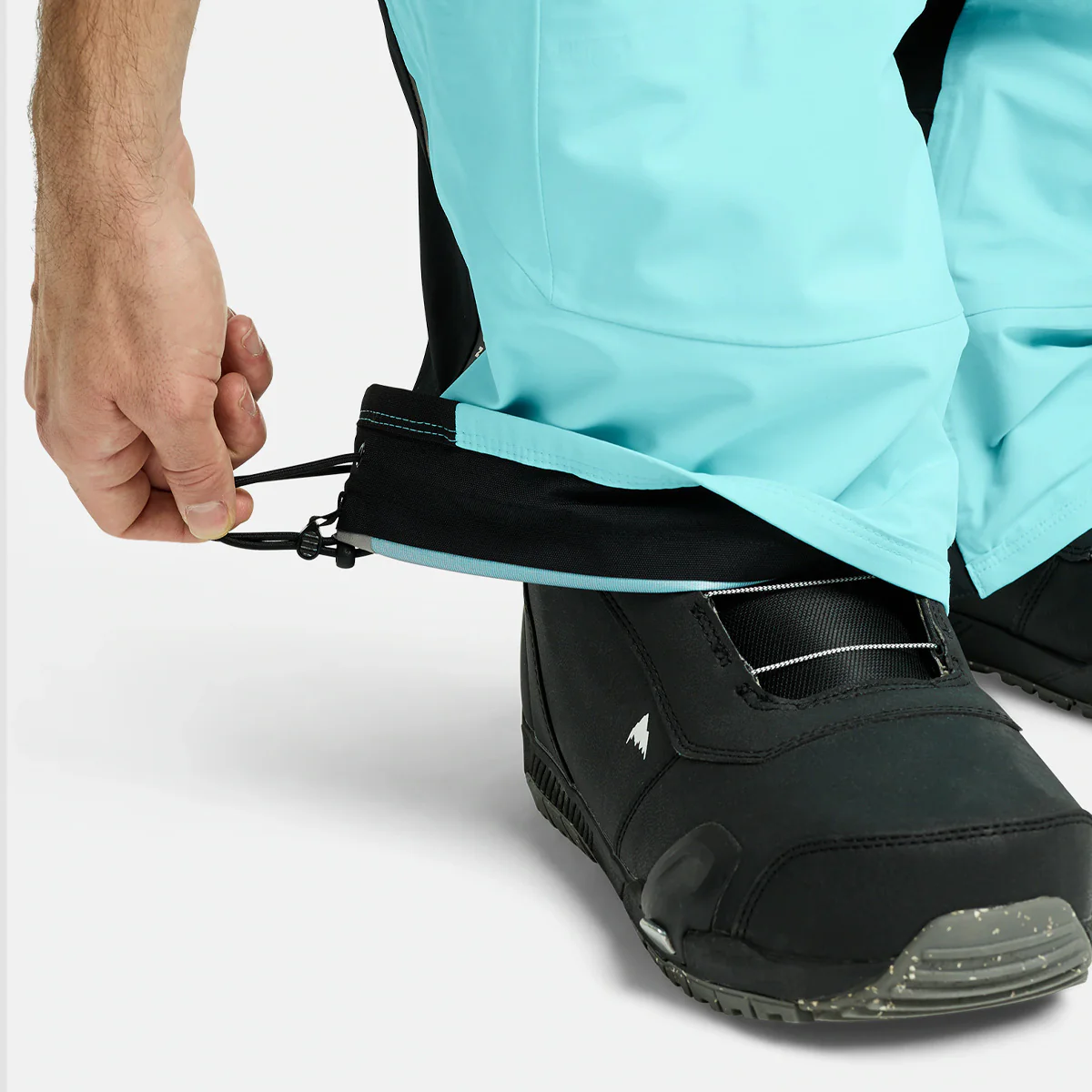 Burton Reserve 3L Snow Pants Light Teal/True Black - Image 3