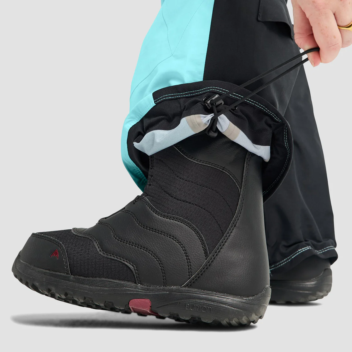 Burton Reserve 3L Snow Pants Light Teal/True Black - Womens - Image 3