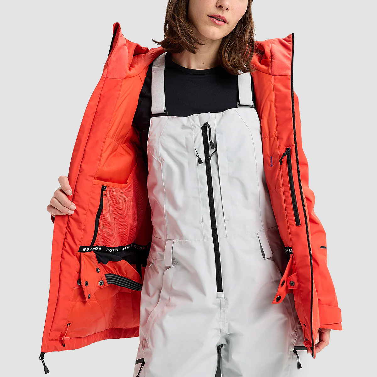 Burton Reserve GORE-TEX 2L Insulated Snow Jacket Fiesta Red - Womens - Image 3