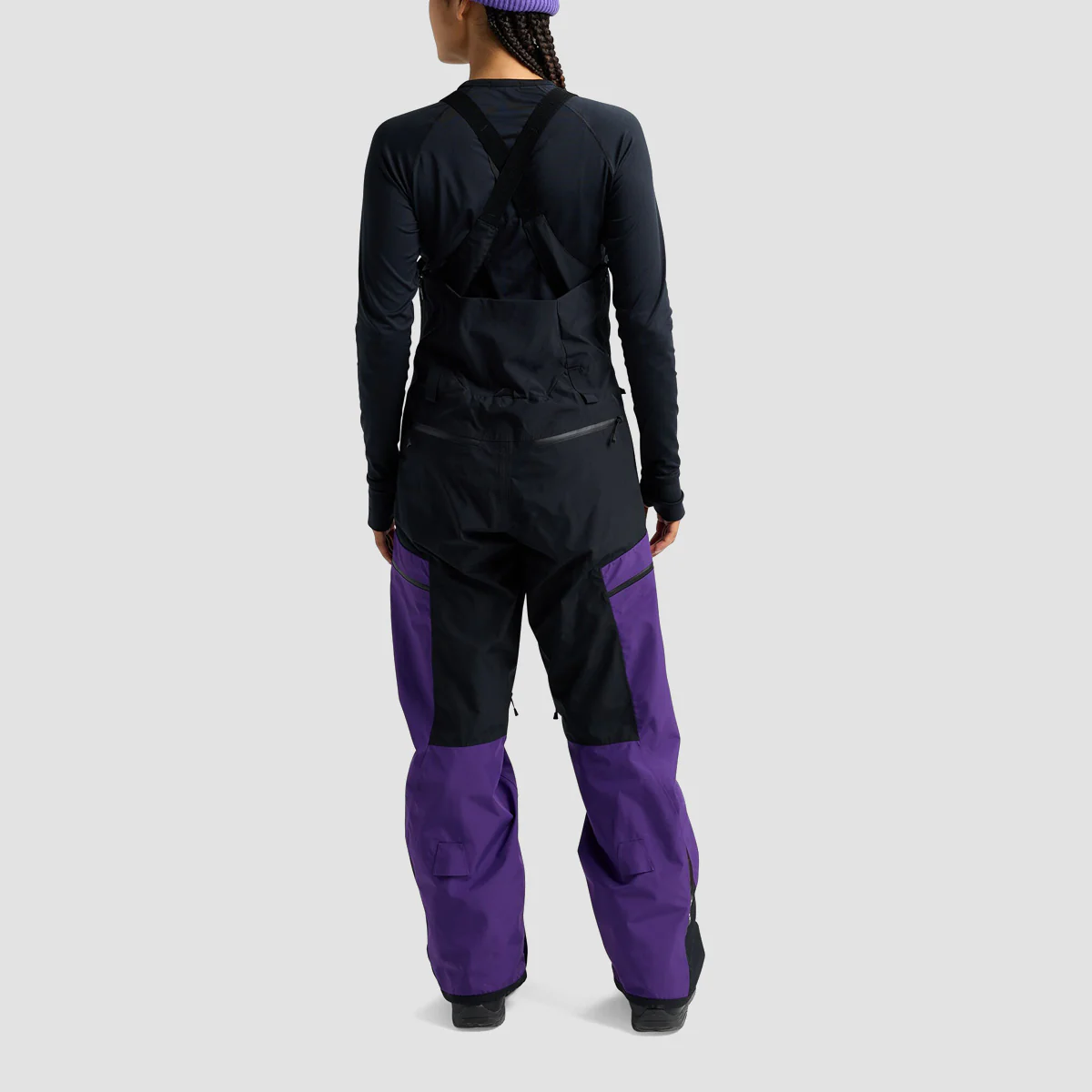 Burton Reserve GORE-TEX 2L Snow Bib Pants Prism Violet/True Black - Womens - Image 2