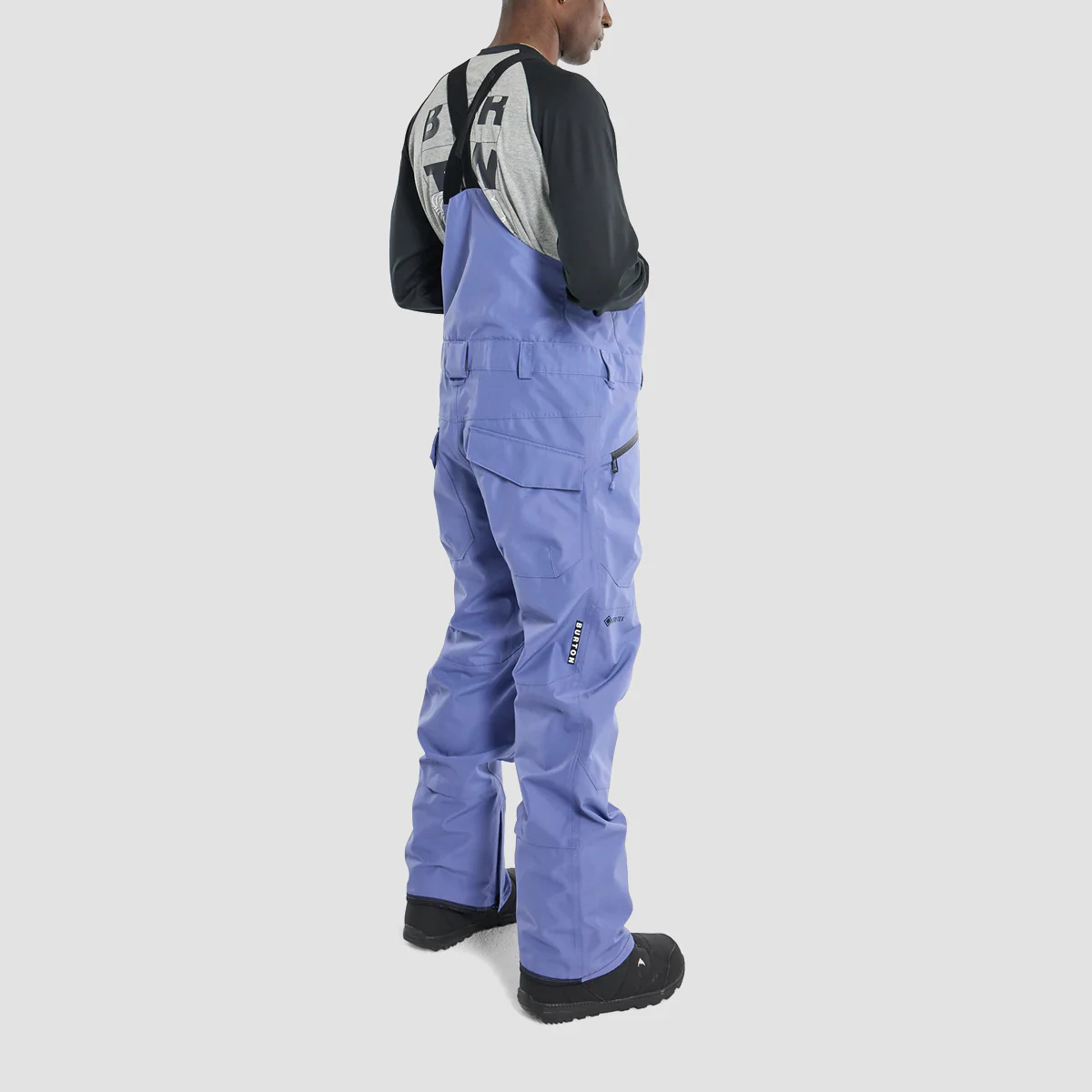 Burton Reserve Gore‑Tex 2L Snow Bib Pants Slate Blue - Image 2