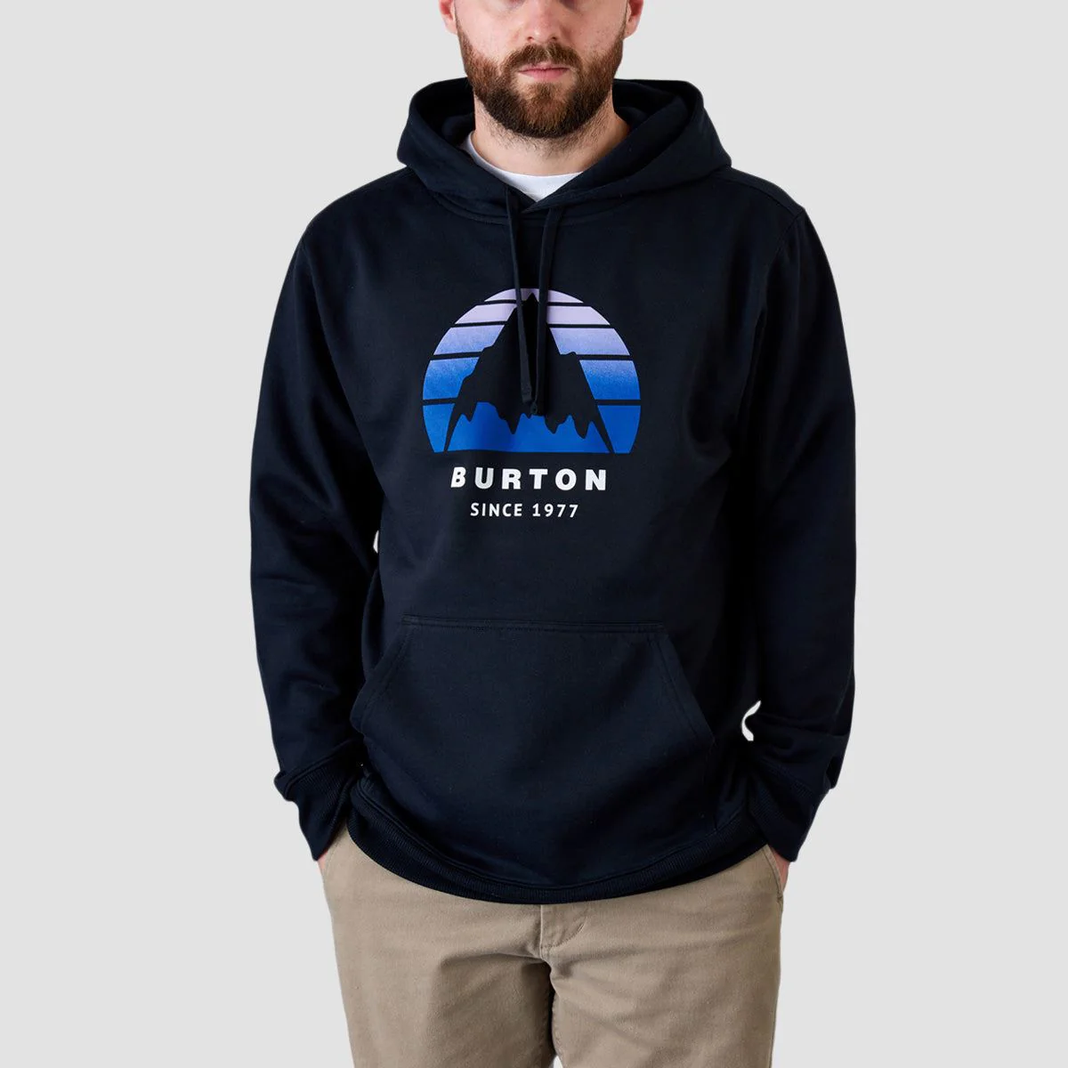 Burton Underhill Pullover Hoodie True Black - Image 2