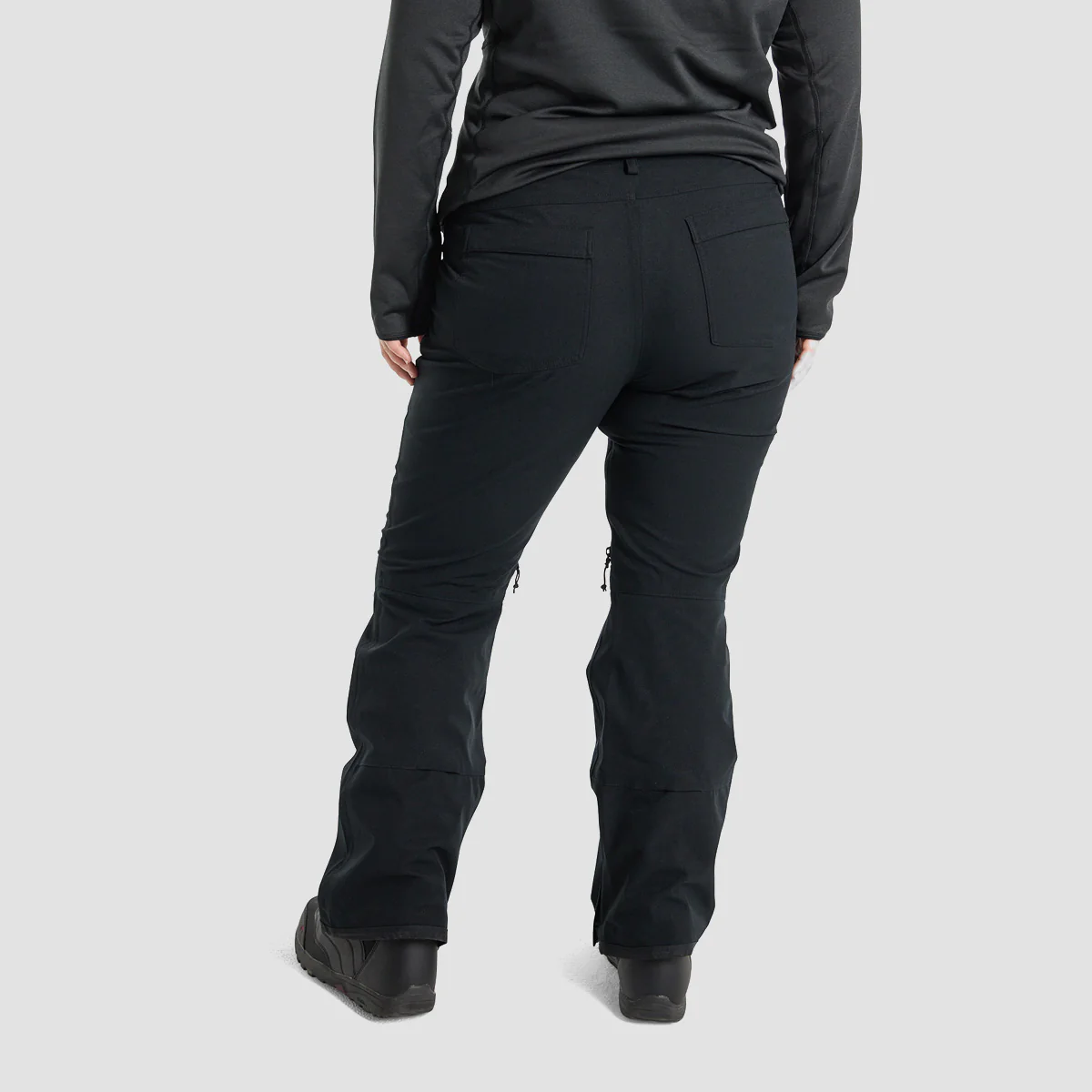 Burton Vida 2L Stretch Snow Pants True Black - Womens - Image 2