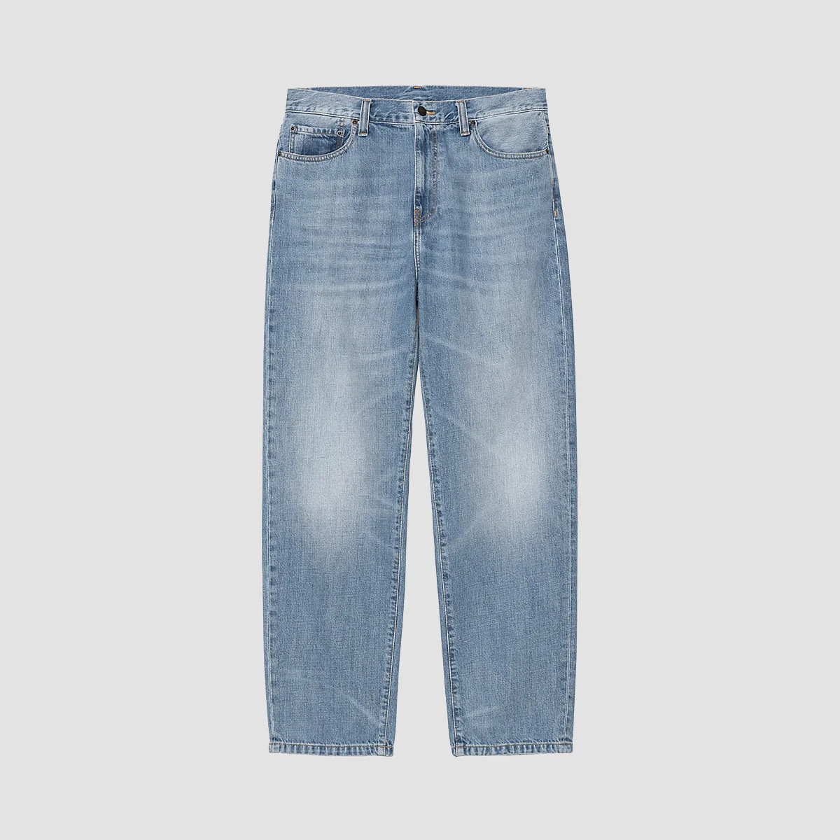 Carhartt WIP Aaron Jeans Blue Burst Washed - Image 3