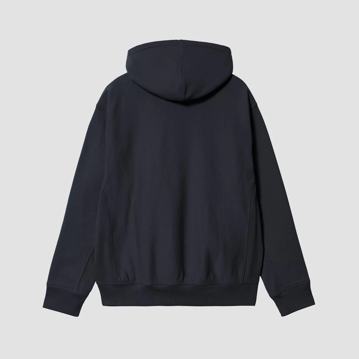 Carhartt WIP American Script Pullover Hoodie Deep Night - Image 2