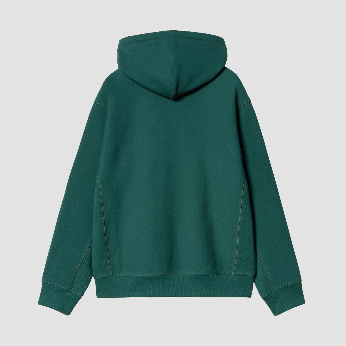 Carhartt WIP American Script Sweat Pullover Hoodie Malachite - Image 2