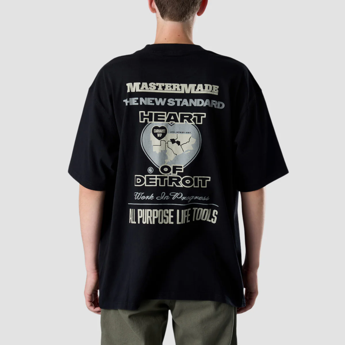 Carhartt WIP Arcan T-Shirt Black Heavy Stone Wash