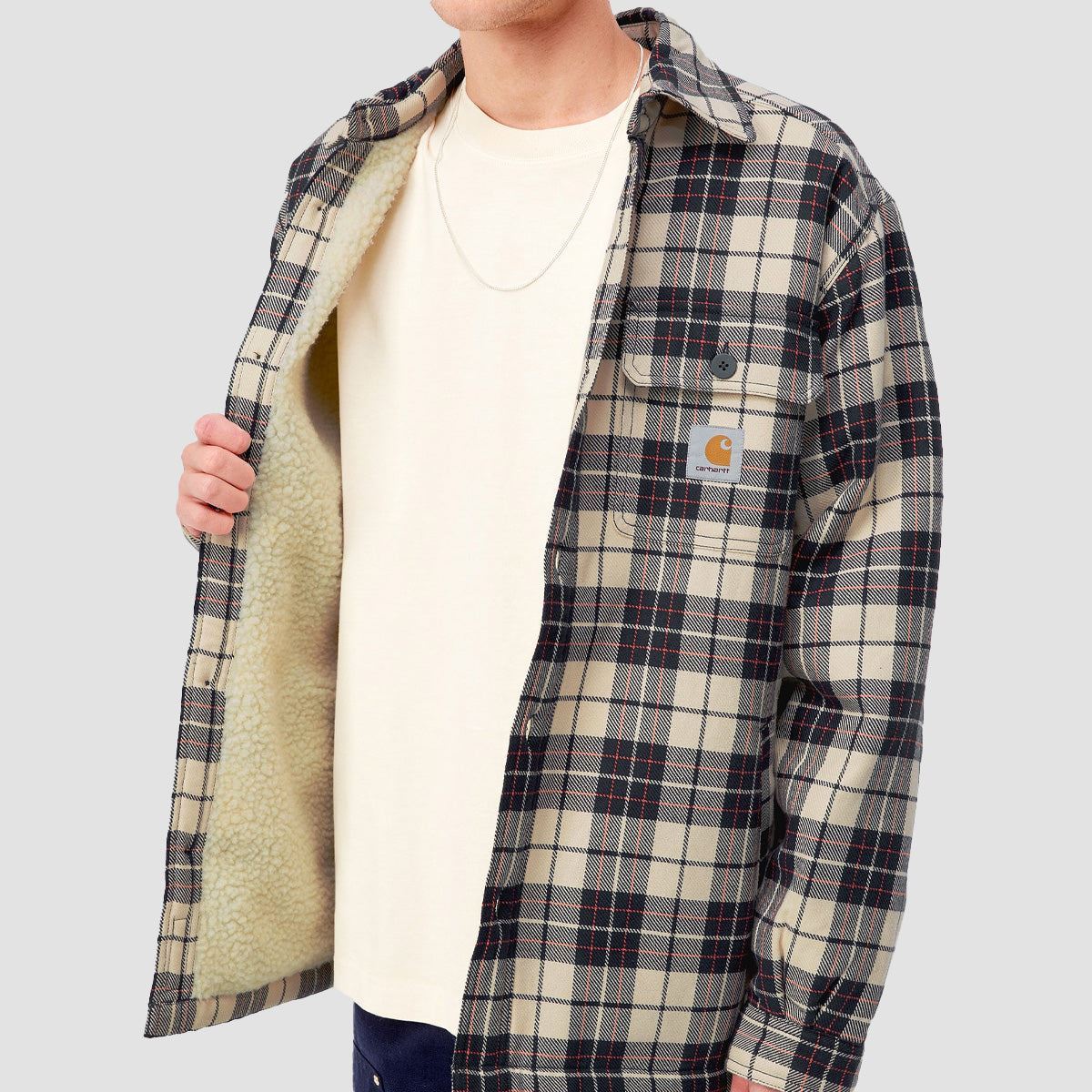 Carhartt WIP Arden Check Shirt Jacket Calico - Image 3