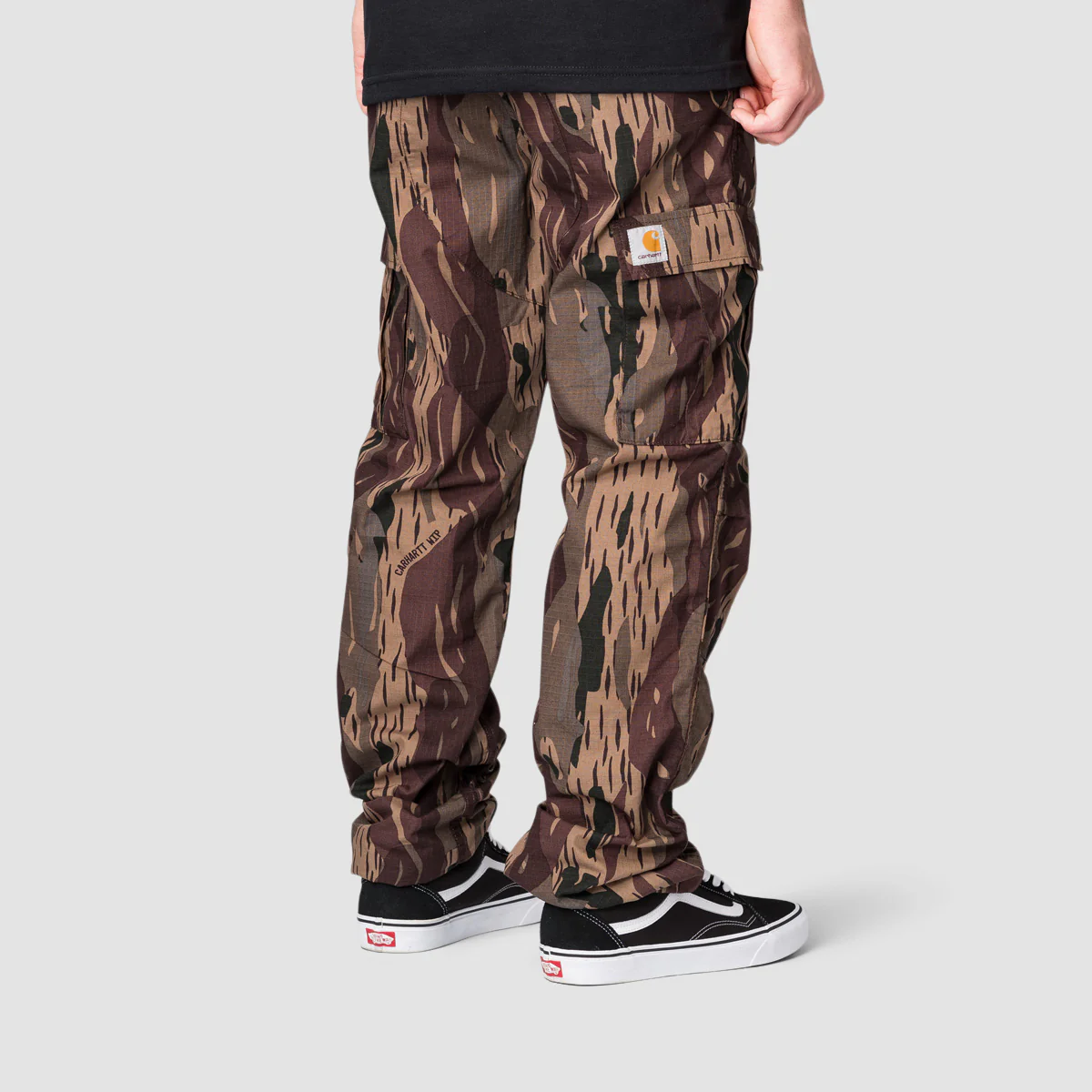 Carhartt WIP Aviation Cargo Pants Camo Unite Rinsed - Image 2