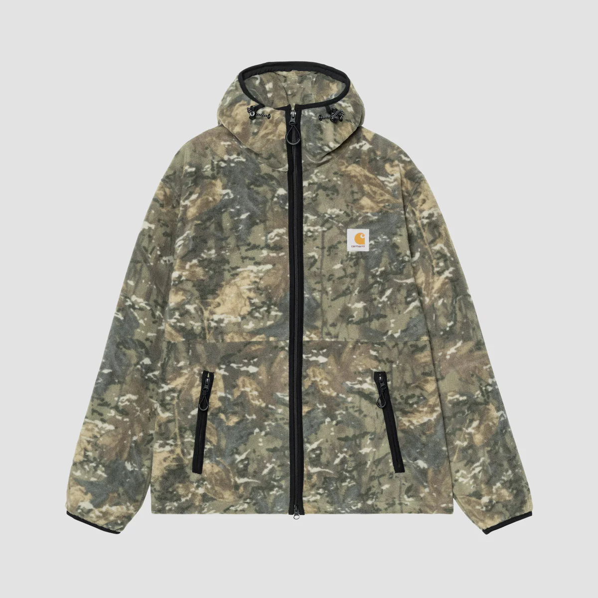Carhartt WIP Blevin Liner Fleece Jacket Camo Combi/Green