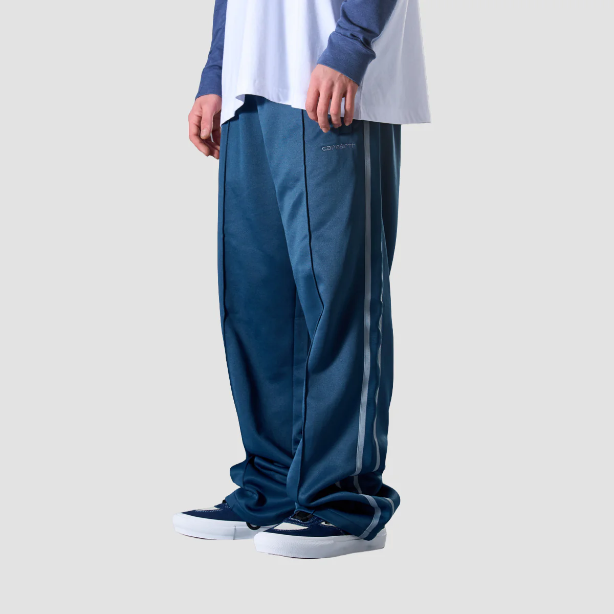 Carhartt WIP Bolar Sweatpants Blue River/Mirror - Image 2