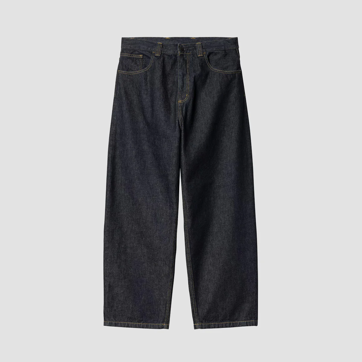 Carhartt WIP Brandon Loose Fit Jeans Blue Rinsed - Image 4