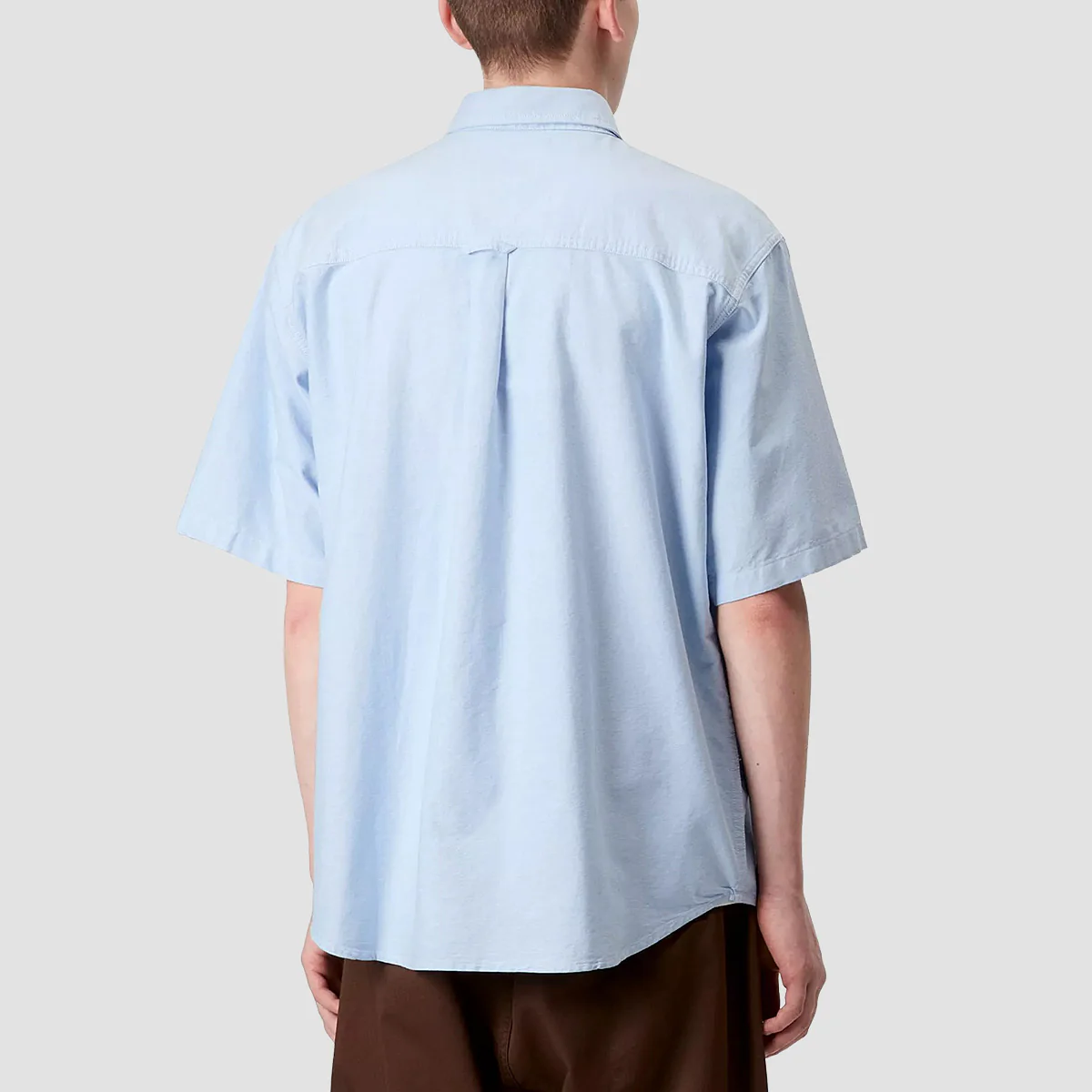 Carhartt WIP Braxton Short Sleeve Shirt Bleach/Wax - Image 2