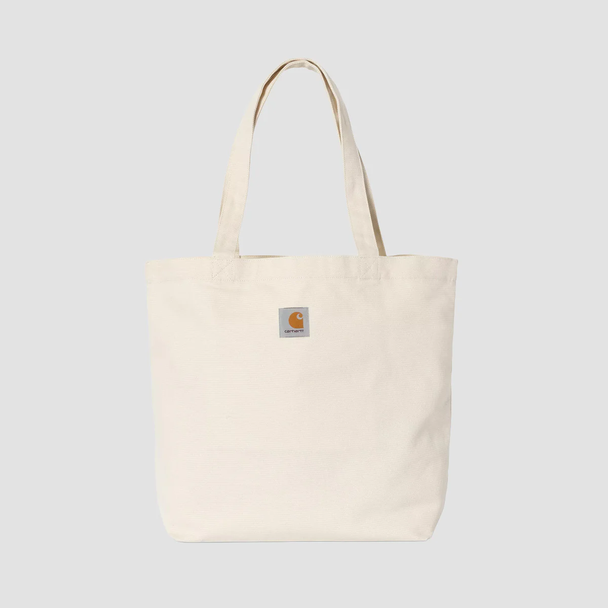 Carhartt WIP Canvas Graphic Tote Bag Natural/Helix Print - Image 2