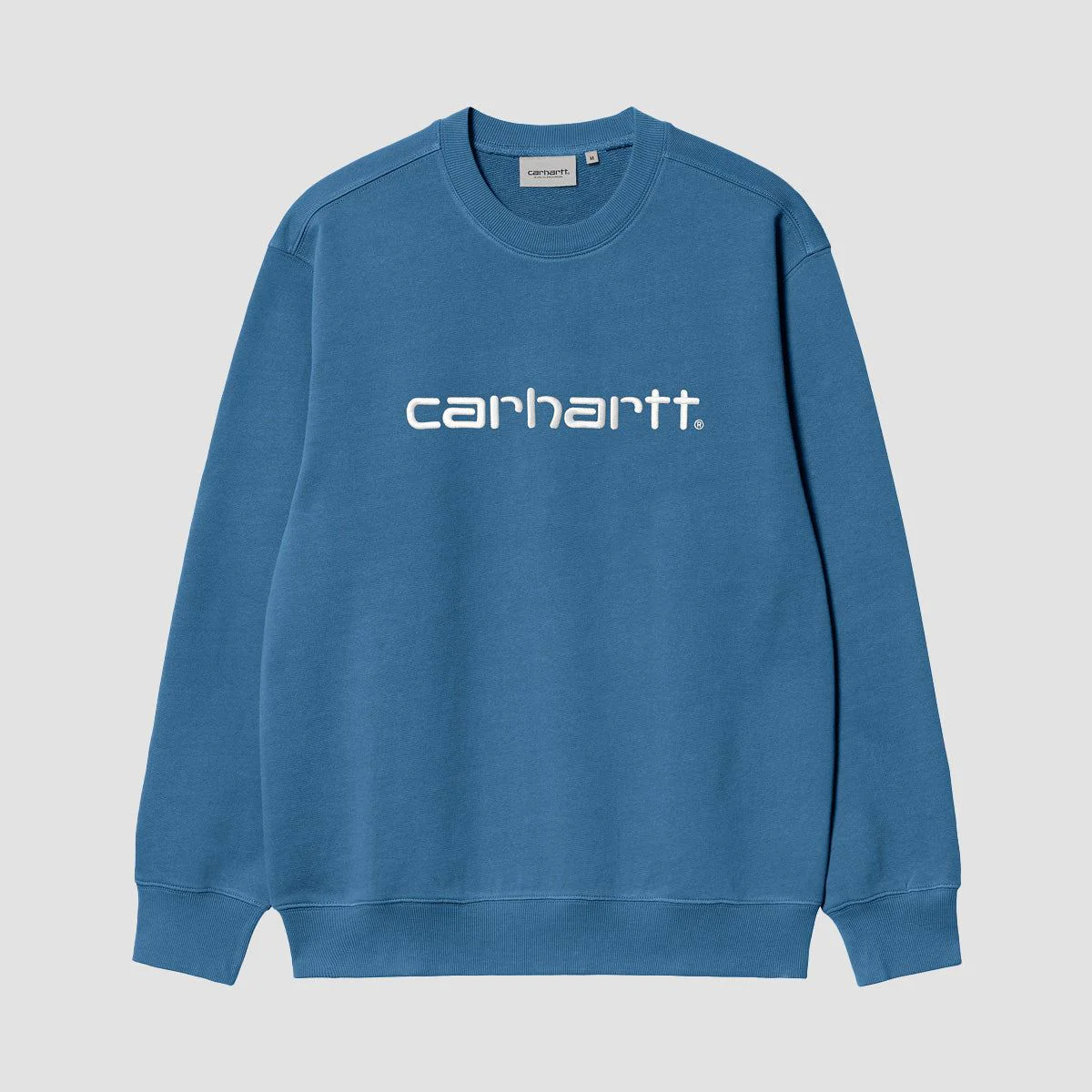 Carhartt WIP Crew Sweatshirt Sorrent/White