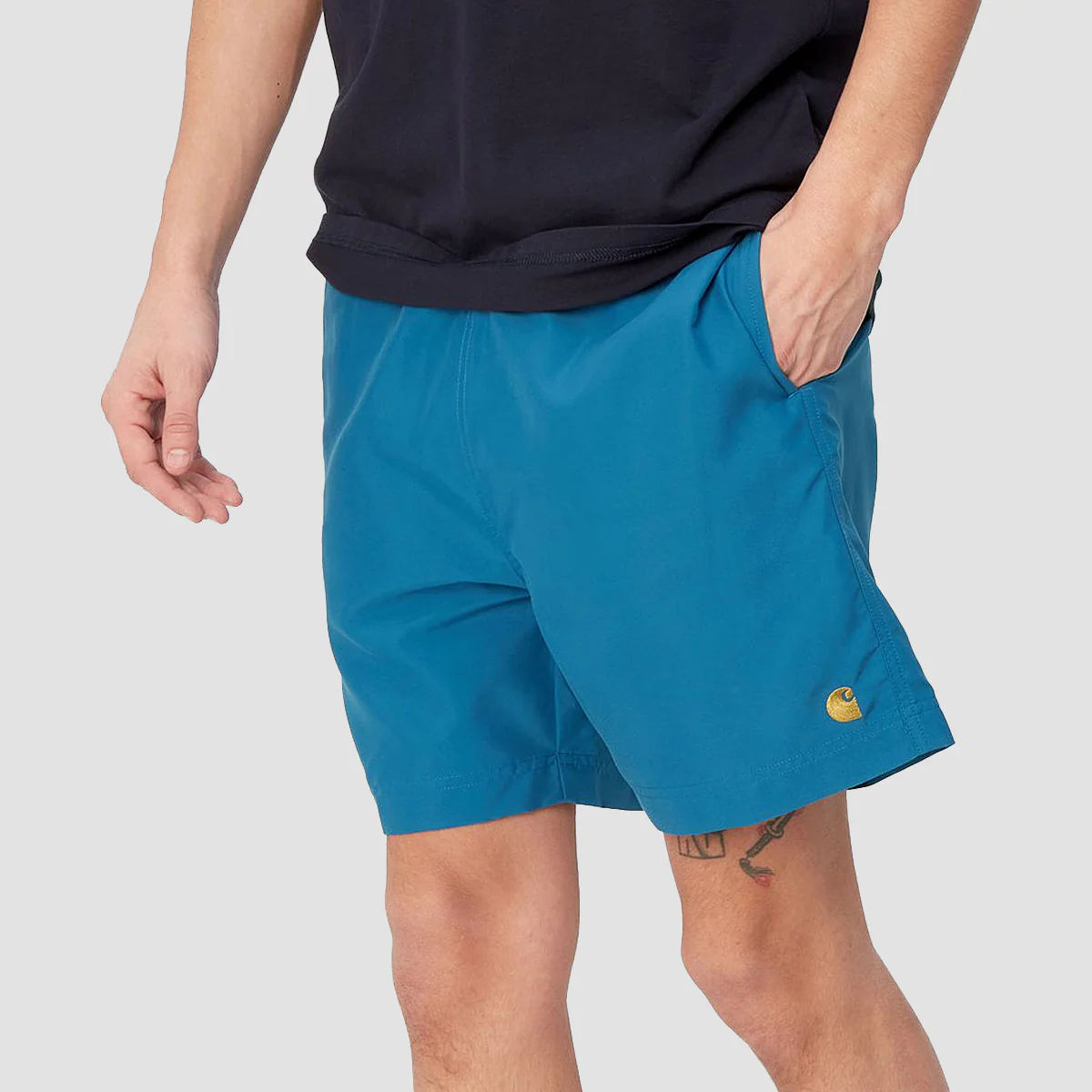 Carhartt WIP Chase Swim Trunks Acapulco/Gold - Image 2