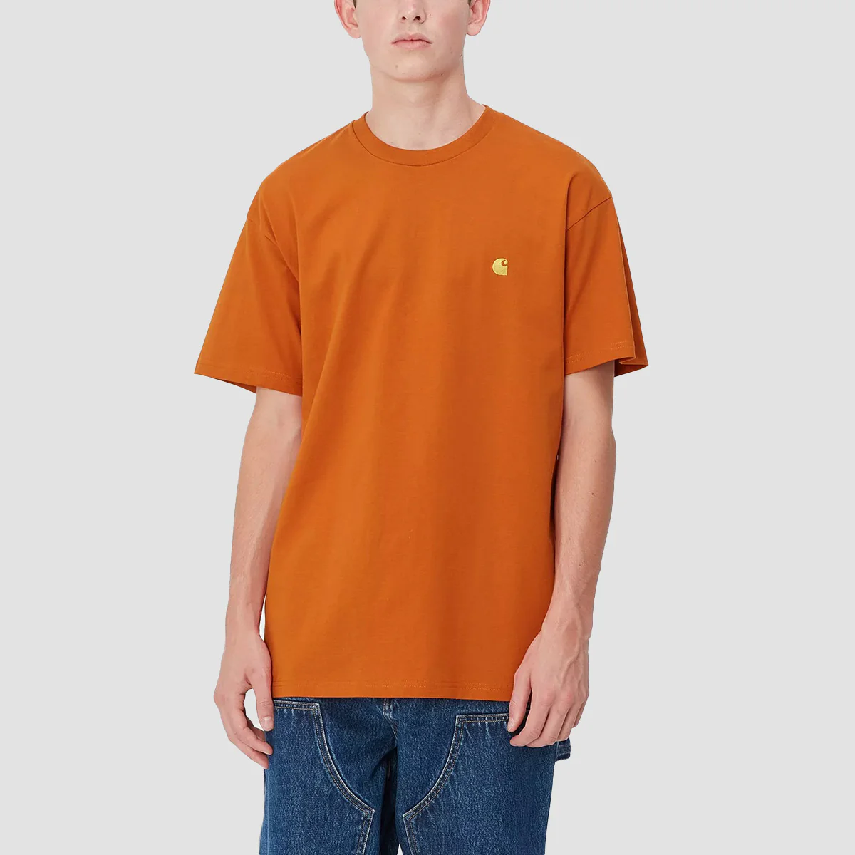 Carhartt WIP Chase T-Shirt Turmeric/Gold