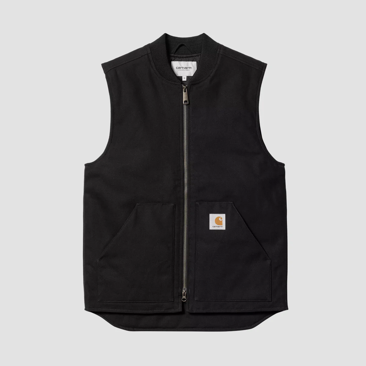 Carhartt WIP Classic Vest Jacket Black Rigid - Image 2