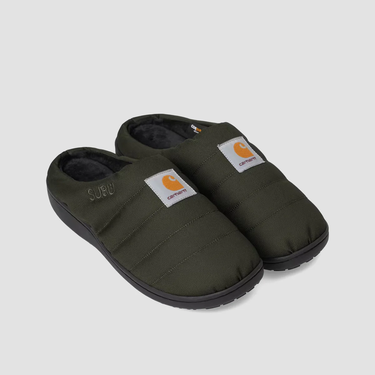 Carhartt WIP Cordura Slippers Olive - Image 2