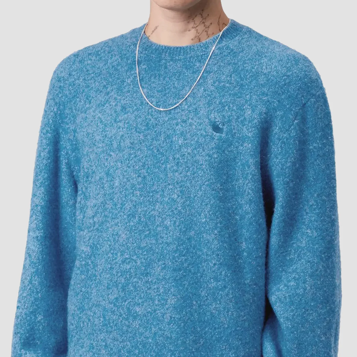 Carhartt WIP Curtis Sweater Tangled Angelite - Image 3