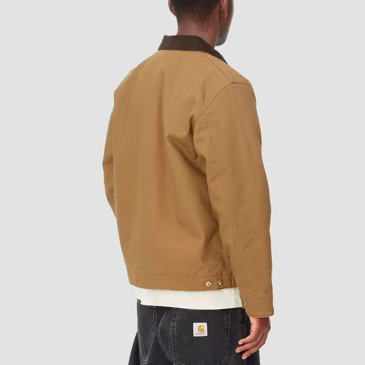 Carhartt WIP Detroit Jacket Hamilton Brown/Tobacco Rigid - Image 3