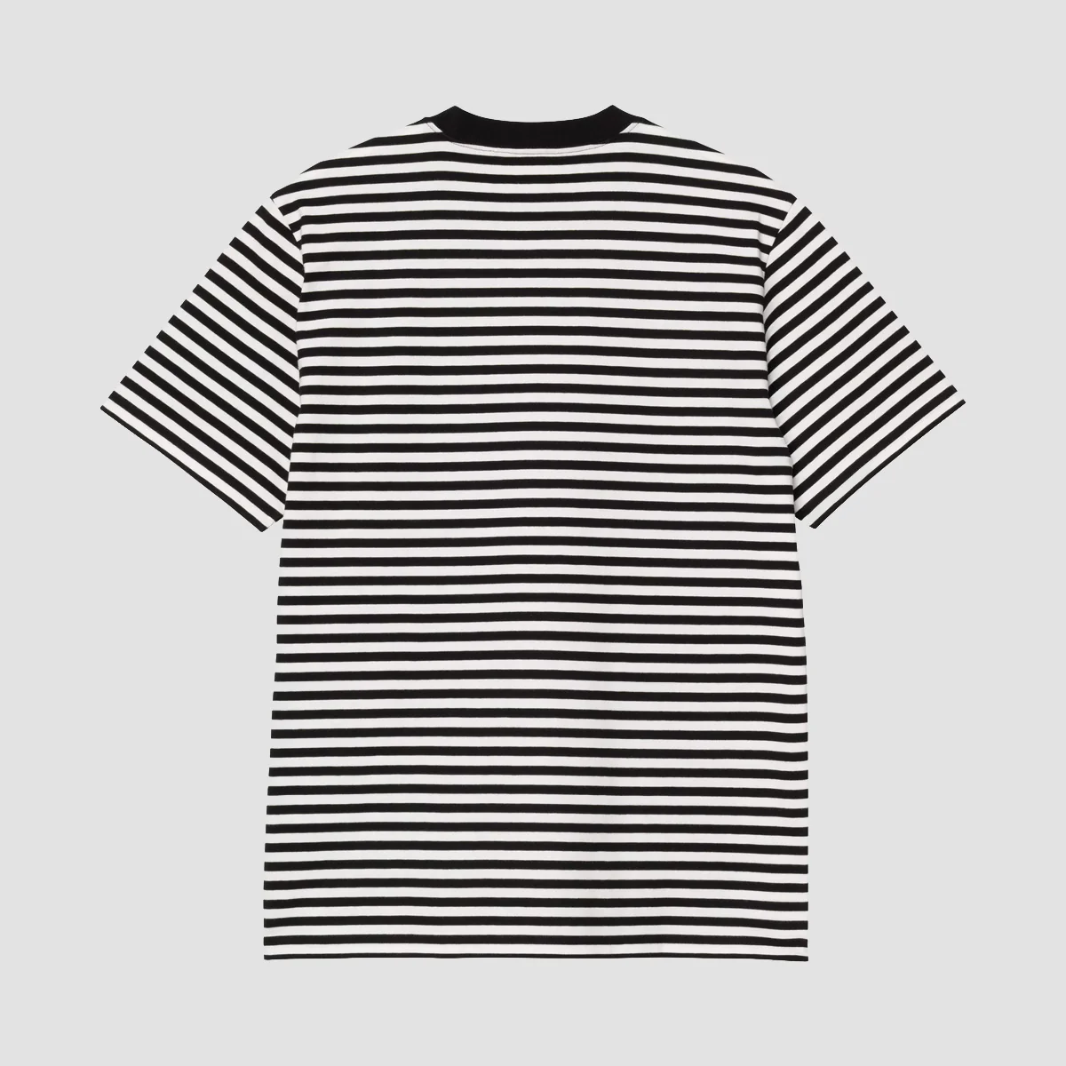 Carhartt WIP Ezra Stripe Pocket T-Shirt Black/Wax - Image 2