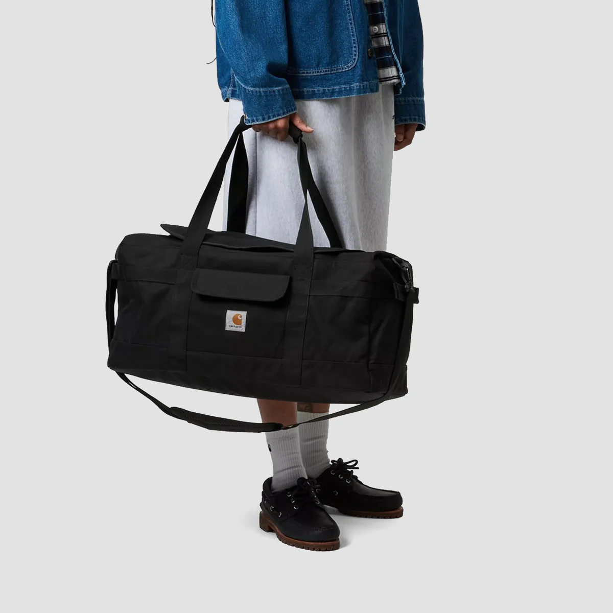 Carhartt WIP Jack 32L Duffle Bag Black - Image 2