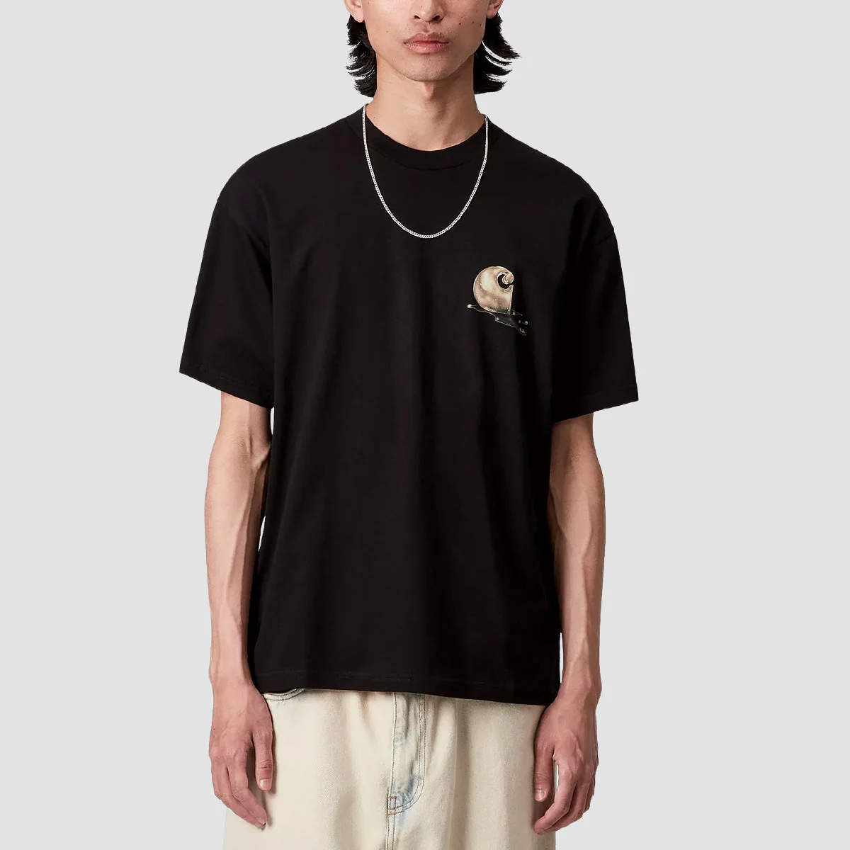Carhartt WIP Jake Garcia T-Shirt Black - Image 2