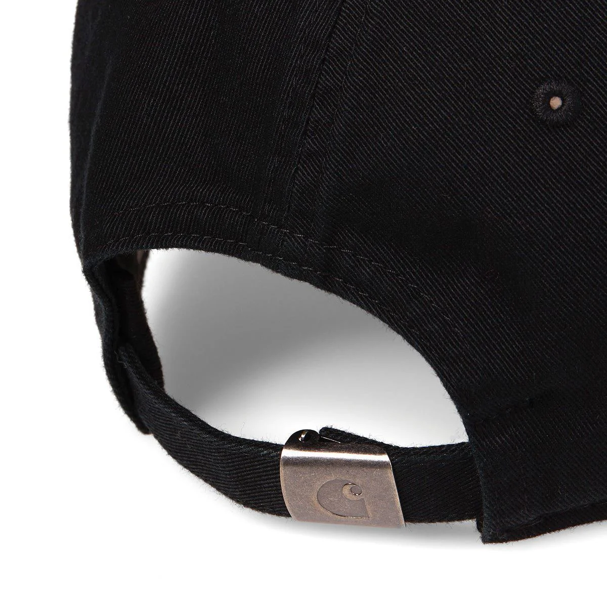 Carhartt WIP Madison Logo Cap Black/White - Image 2