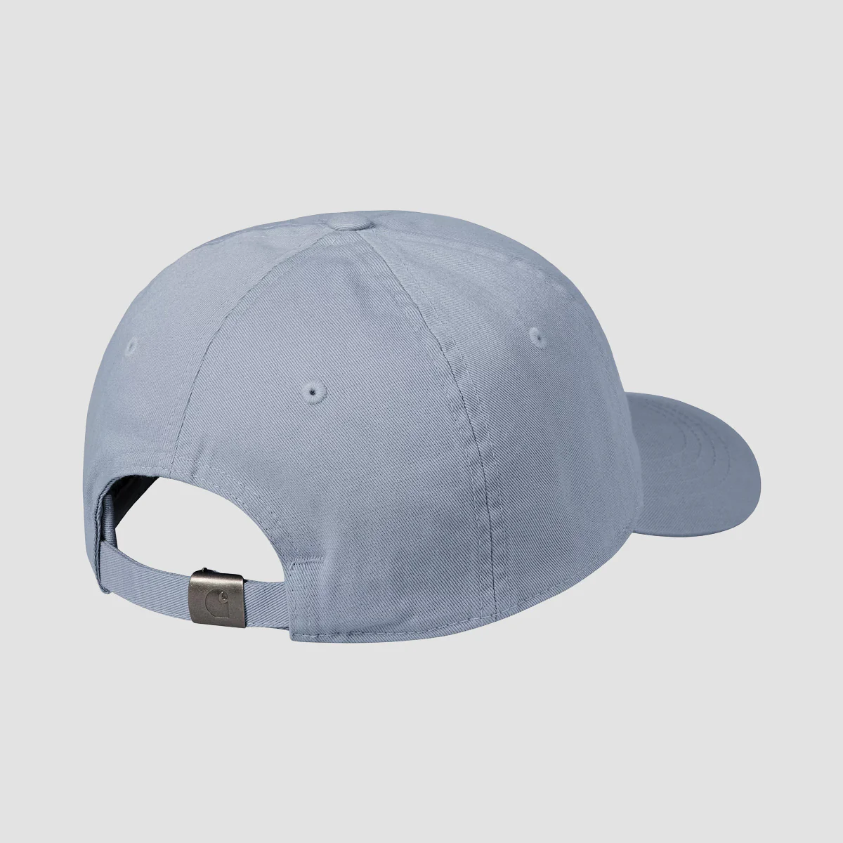 Carhartt WIP Madison Logo Cap Blue Fog/White - Image 2